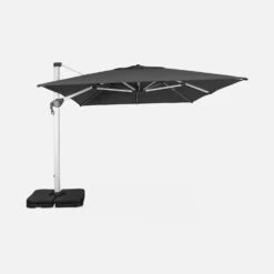 Parasol Déporté Rectangulaire 3x4m Couleur : Anthracite 11 Parasol Déporté Rectangulaire 3x4m Couleur : Anthracite -Sweeek hdu3x4dkgy 06ba4cb089e2c7412d3dba00047e374c