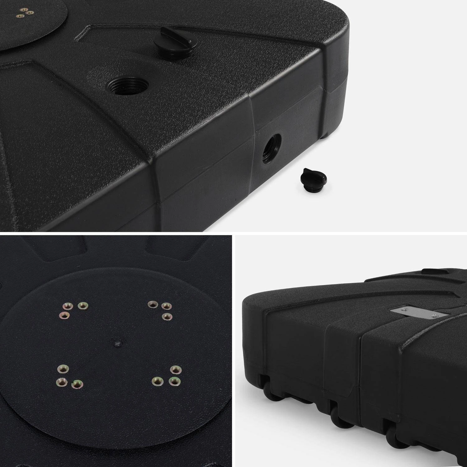 Pied Remplissable Parasol Déporté, 100L 5 Pied Remplissable Parasol Déporté, 100L – Image 3