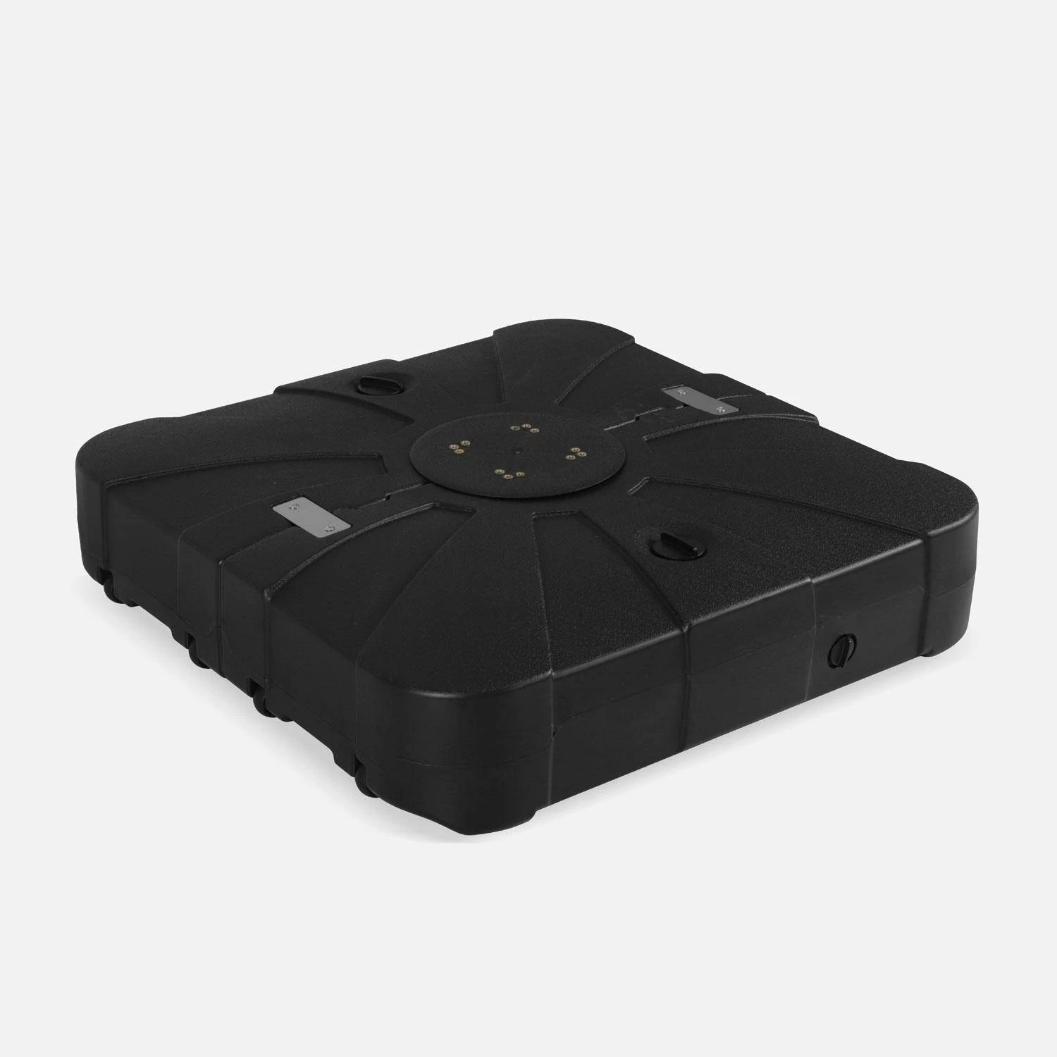 Pied Remplissable Parasol Déporté, 100L 3 Pied Remplissable Parasol Déporté, 100L