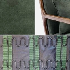 Fauteuil Scandinave Velours Et Bois D'hévéa Teinté Noyer Clair Couleur : Kaki 8 Fauteuil Scandinave Velours Et Bois D'hévéa Teinté Noyer Clair Couleur : Kaki -Sweeek iacscalwlvvkak 7d398f5a3a4a007e83f83b40078d592e