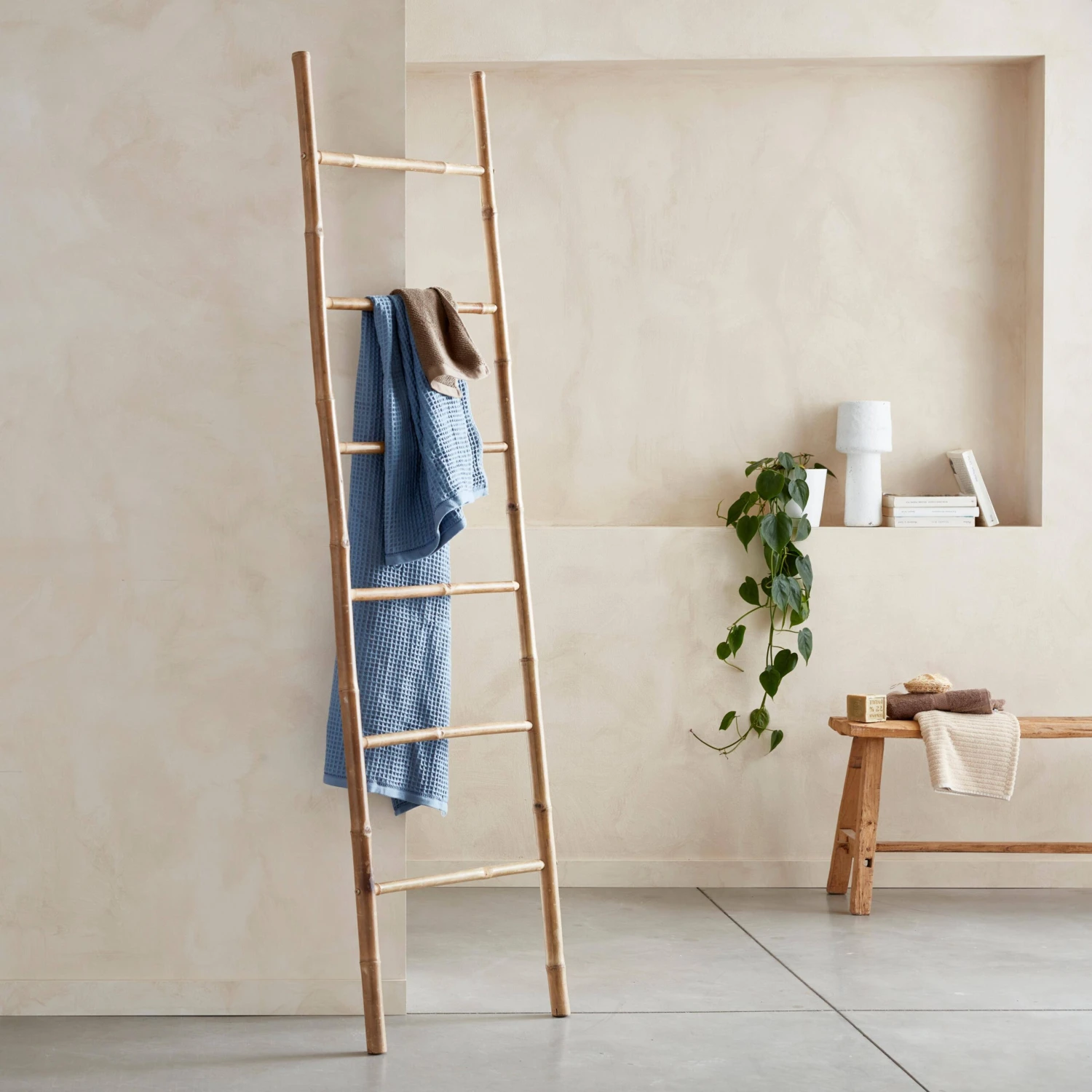 Echelle Décorative 6 Montants En Bambou - Fidji 4 Echelle Décorative 6 Montants En Bambou - Fidji – Image 2