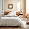 Parure De Lit Gaze De Coton Blanc