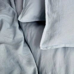 Parure De Lit 2 Places Coton Lin Lavé Gris 5 Parure De Lit 2 Places Coton Lin Lavé Gris -Sweeek ibedpll260lg 499f55b598b320274be06747dfb52f1b