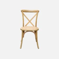 Chaise De Bistrot Vintage Bois (lot De 2) Couleur : Naturel 12 Chaise De Bistrot Vintage Bois (lot De 2) Couleur : Naturel -Sweeek ibelchrx2nat 5bebff99021963c3741daaec6d63864c