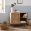 Buffet Scandinave Effet Bois Et Cannage 1 Porte 80 Cm Couleur : Naturel 1 Buffet Scandinave Effet Bois Et Cannage 1 Porte 80 Cm Couleur : Naturel -Sweeek ibosideboardm b5f1b25dd1bd66724c9cae93ba5bc12a