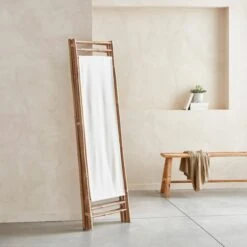 Paravent Pliable Bambou Et Toile Blanche 9 Paravent Pliable Bambou Et Toile Blanche -Sweeek ibscre135natwh 1e67962db31a2e8761059f1a2baf48e5