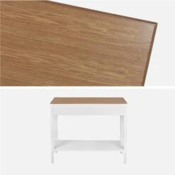 Console Avec 2 Tiroirs, Placage Bois De Frêne 15 Console Avec 2 Tiroirs, Placage Bois De Frêne -Sweeek icelconsole 465efb1d439f846de63ddeeaa343fc00