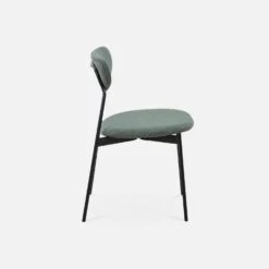 Chaise Scandinave Pieds Acier (lot De 2) Couleur : Vert -Sweeek ichairartx2gr cffa7d1f50807ad5d618165b513bd362