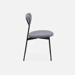 Chaise Scandinave Pieds Acier (lot De 4) Couleur : Gris Foncé 14 Chaise Scandinave Pieds Acier (lot De 4) Couleur : Gris Foncé -Sweeek ichairartx4dg bbd67aae09cb5bf0a109cd878f527726