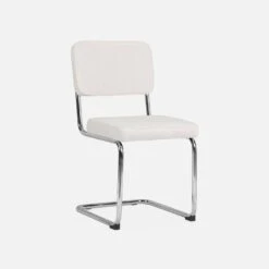 Chaise Cantilever Bouclettes (lot De 2) 12 Chaise Cantilever Bouclettes (lot De 2) -Sweeek ichrmjbouclx2 e00b96bce127a0a4bff055a824e986f8