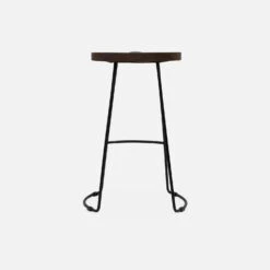 Tabouret De Bars Bois De Manguier Et Acier, Repose Pieds, 65cm (lot De 2) Couleur : Teinté Noyer 16 Tabouret De Bars Bois De Manguier Et Acier, Repose Pieds, 65cm (lot De 2) Couleur : Teinté Noyer -Sweeek ijabst65x2wal a7a6fbb95fe9d7077ffb46a455121d1a