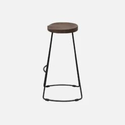 Tabouret De Bars Bois De Manguier Et Acier, Repose Pieds, 65cm (lot De 4) Couleur : Teinté Noyer 15 Tabouret De Bars Bois De Manguier Et Acier, Repose Pieds, 65cm (lot De 4) Couleur : Teinté Noyer -Sweeek ijabst65x4wal d48b465f12a6e536d137557066cadf88