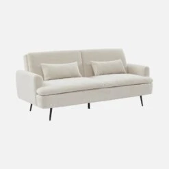 Canapé Convertible 2-3 Places Tissu Bouclette 11 Canapé Convertible 2-3 Places Tissu Bouclette -Sweeek ijsofbed3bcl 474131ef44b95623b060a5e9a483a177