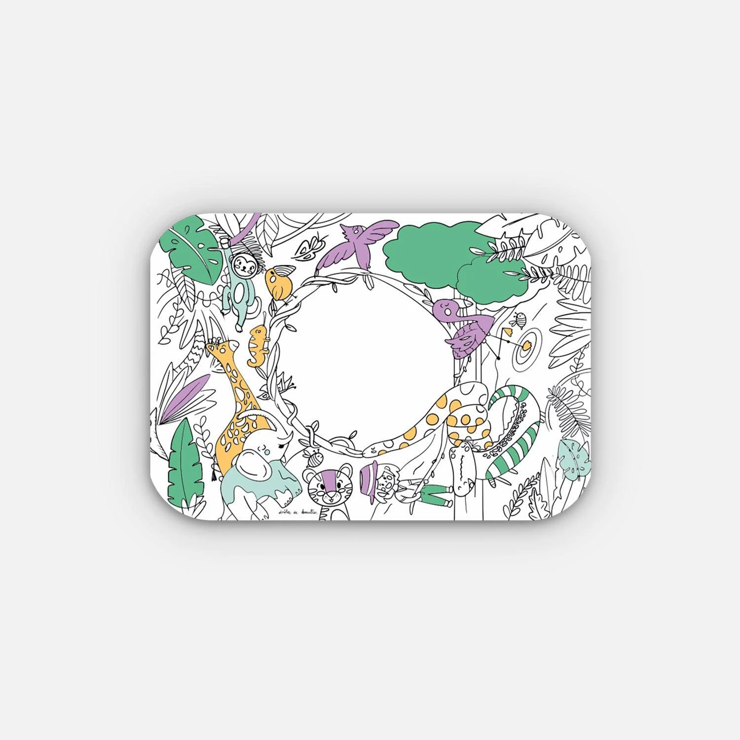 Coloriboard Avec 8 Feutres Lavables, Tableau à Colorier 7 Coloriboard Avec 8 Feutres Lavables, Tableau à Colorier – Image 5