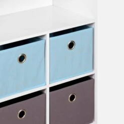 Meuble Rangement Enfant 6 Paniers Couleur : Bleu 13 Meuble Rangement Enfant 6 Paniers Couleur : Bleu -Sweeek ikscam6bl c9aeed04c88b72b61c9067cae52cae46