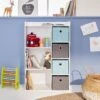Meuble Rangement Enfant 4 Paniers Couleur : Bleu 2 Meuble Rangement Enfant 4 Paniers Couleur : Bleu -Sweeek ikscam7bl 6306b42911de3fa710b916a169daed38