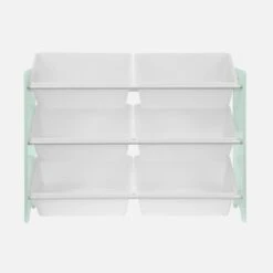 Meuble De Rangement Jouet Avec 6 Casiers Couleur : Vert Céladon -Sweeek ikscandioul6gc 85a62c31fde62365a956490659175396