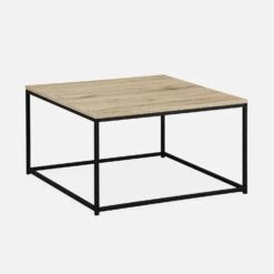 Table Basse Industrielle Effet Bois Et Métal -Sweeek ilfsqct70bn ad3a4ff52ccf20930fd1c0806f3abe9e