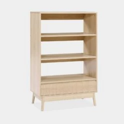 Etagère Bibliothèque, Décor Bois 3 Niveaux -Sweeek ilinbookcase 237152b585a8f808b6ec8c9f9e788875
