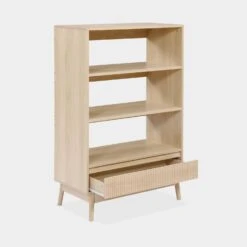 Etagère Bibliothèque, Décor Bois 3 Niveaux -Sweeek ilinbookcase 252b9b518bb27ada501e4980474ca5f3