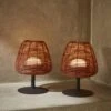 Lampe LED Nomades Sans Fil En Rotin Naturel (lot De 2) 2 Lampe LED Nomades Sans Fil En Rotin Naturel (lot De 2) -Sweeek ilumpal25rotx2 dad83d69605e4df527ad35ea92686606