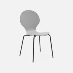 Chaise Rétro Empilables, Bois Et Contreplaqué (lot De 4) Couleur : Gris 12 Chaise Rétro Empilables, Bois Et Contreplaqué (lot De 4) Couleur : Gris -Sweeek inaochrx4gy b86ecdeddb6943a83de6c9bb8875eed6