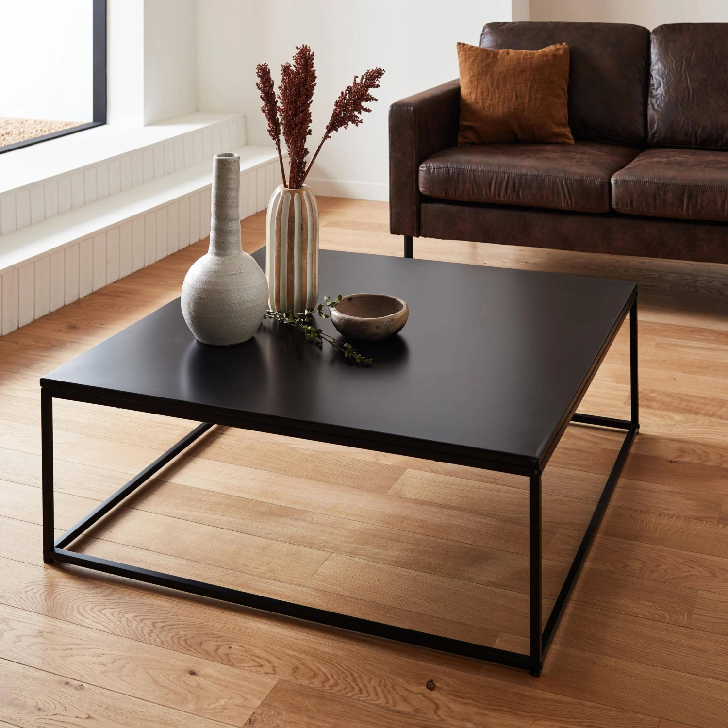 Table Basse En Métal Noir Mat 3 Table Basse En Métal Noir Mat