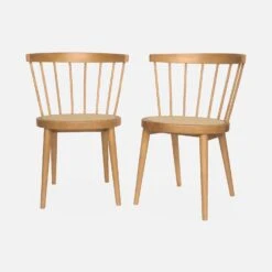 Chaise Bois Et Cannage (lot De 2) Couleur : Naturel 12 Chaise Bois Et Cannage (lot De 2) Couleur : Naturel -Sweeek inorchrx2nat 078c5bd4f9a0fe64c63e71b064641a32