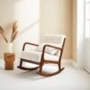 Rocking Chair Scandinave En Bois Et Tissu Bouclette 2 Rocking Chair Scandinave En Bois Et Tissu Bouclette -Sweeek iracscalwlboucl 62c882f7e5dea6561276e9a3865b39fd