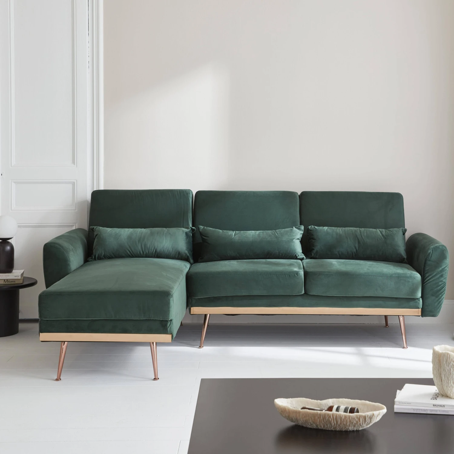 Canapé D'angle Convertible Réversible 3 Places 3 Canapé D'angle Convertible Réversible 3 Places