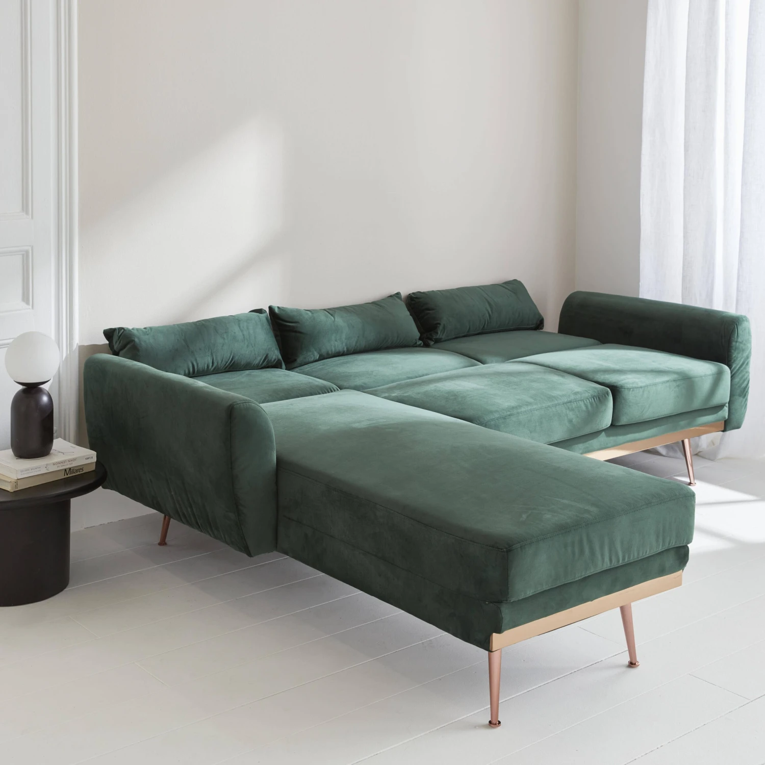 Canapé D'angle Convertible Réversible 3 Places 4 Canapé D'angle Convertible Réversible 3 Places – Image 2