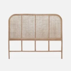 Tête De Lit En Rotin Naturel Et Cannage -Sweeek isumhb140nat e73d3ed0b0a1e2f16b4c5dd32dc3e248
