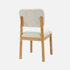 Chaises Bois D'hévéa Et Revêtement Bouclette (lot De 2) 8 Chaises Bois D'hévéa Et Revêtement Bouclette (lot De 2) -Sweeek iswachrx2bcl b1ae93ce8414c23774b2d8834a8d7a8b