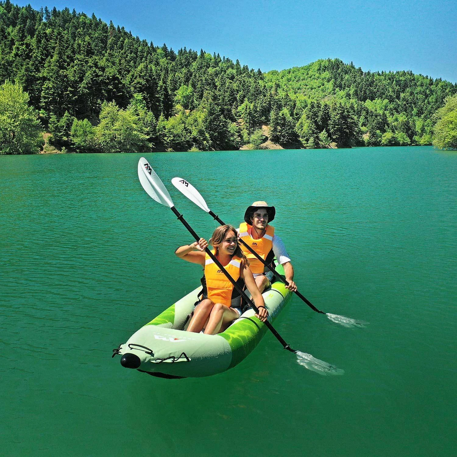 Canoë Kayak Gonflable 2 Places + Accessoires 4 Canoë Kayak Gonflable 2 Places + Accessoires – Image 2