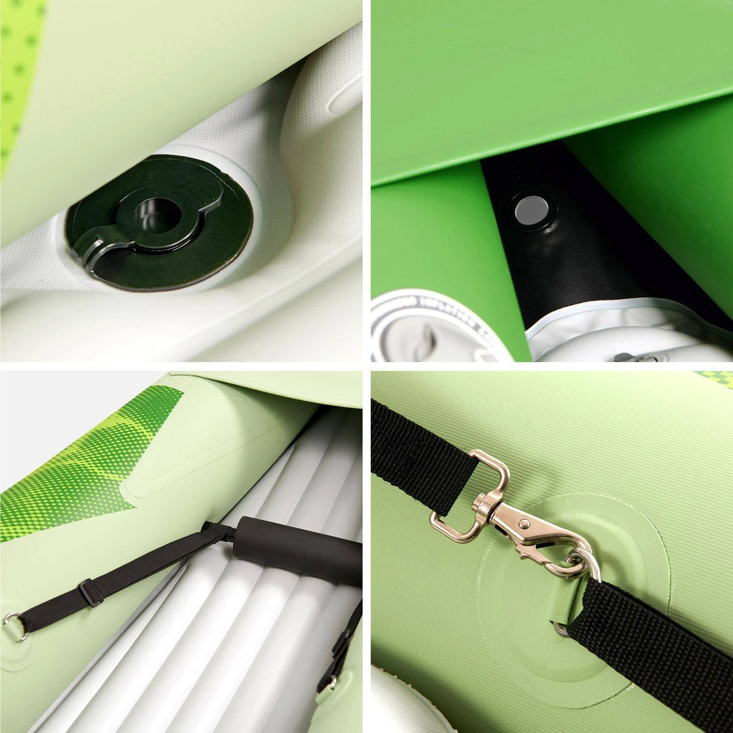 Canoë Kayak Gonflable 2 Places + Accessoires 9 Canoë Kayak Gonflable 2 Places + Accessoires – Image 7