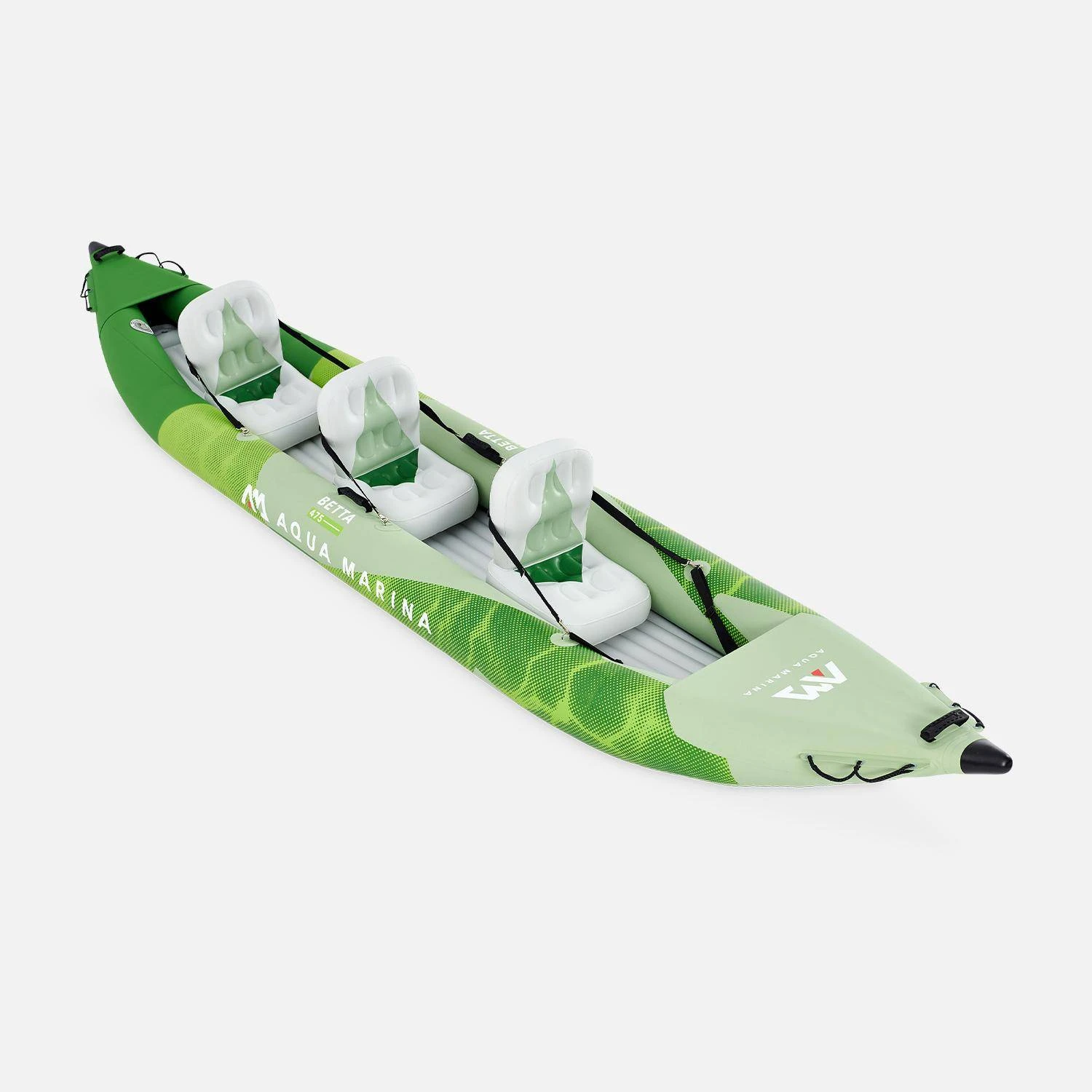 Canoë Kayak Gonflable 3 Places + Accessoires 6 Canoë Kayak Gonflable 3 Places + Accessoires – Image 4