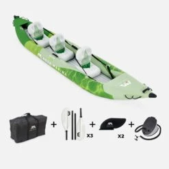 Canoë Kayak Gonflable 3 Places + Accessoires 12 Canoë Kayak Gonflable 3 Places + Accessoires -Sweeek kyk3betta 48e4313ffe4a7051ed267578f968cad2