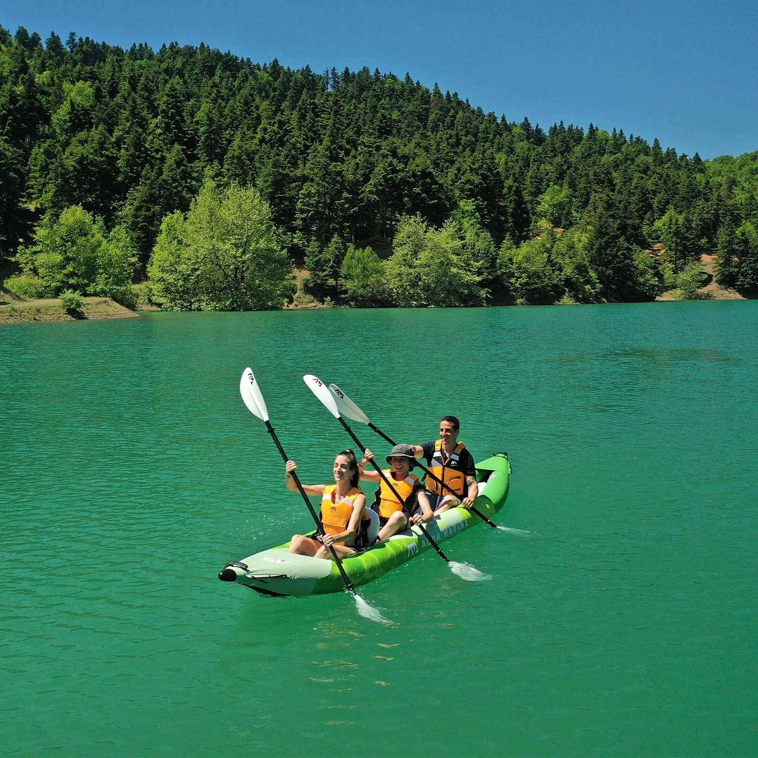 Canoë Kayak Gonflable 3 Places + Accessoires 3 Canoë Kayak Gonflable 3 Places + Accessoires