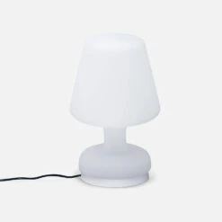 Lampe De Table LED Recharge Sans Fil, Intérieur/extérieur, 26cm -Sweeek led26lamp eb281f8faac7bf3ccaecd10f70b2835f