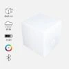 Cube Lumineux LED Avec Batterie Et Enceinte Bluetooth Intérieur/extérieur -Sweeek led40btcube 2516663ccde106fe1f096dccca6b7030