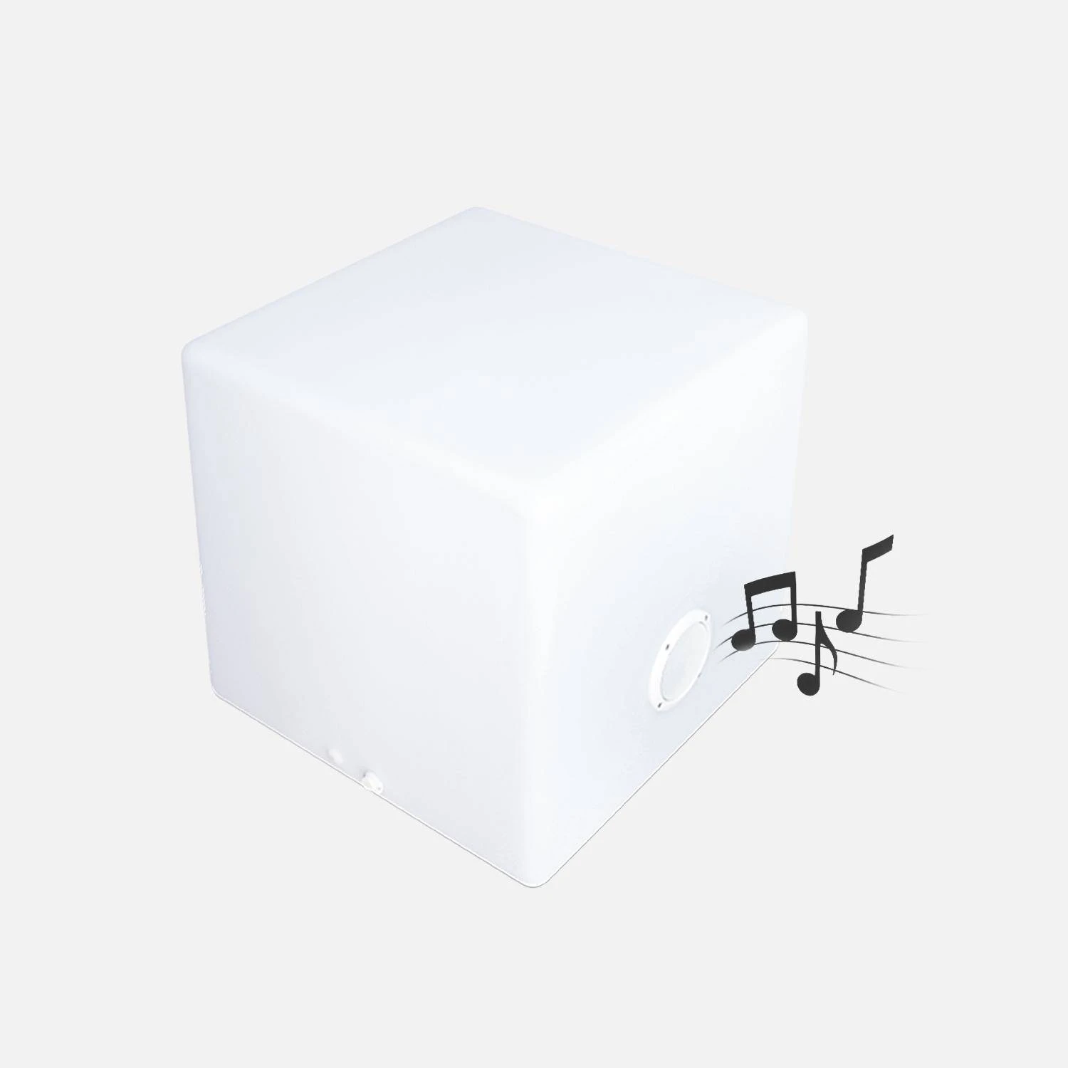 Cube Lumineux LED Avec Batterie Et Enceinte Bluetooth Intérieur/extérieur 4 Cube Lumineux LED Avec Batterie Et Enceinte Bluetooth Intérieur/extérieur – Image 2