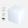 Cube Lumineux LED Avec Batterie Intérieur/extérieur -Sweeek led40cubeww 64e260a60d3c1d2f26b61a1707f1c538