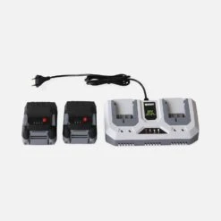 Tondeuse à Gazon à Batterie 2x18V 10 Tondeuse à Gazon à Batterie 2x18V -Sweeek lm43bat20v4x2 d6af7959ac3729565df5c8ab8feddea8