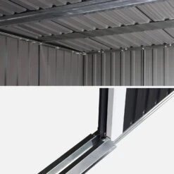 Abri De Jardin En Métal 4,85m2 Avec Puits De Lumière 12 Abri De Jardin En Métal 4,85m2 Avec Puits De Lumière -Sweeek mssl472at 82b14124d748d4a9204ef97c6f30171d