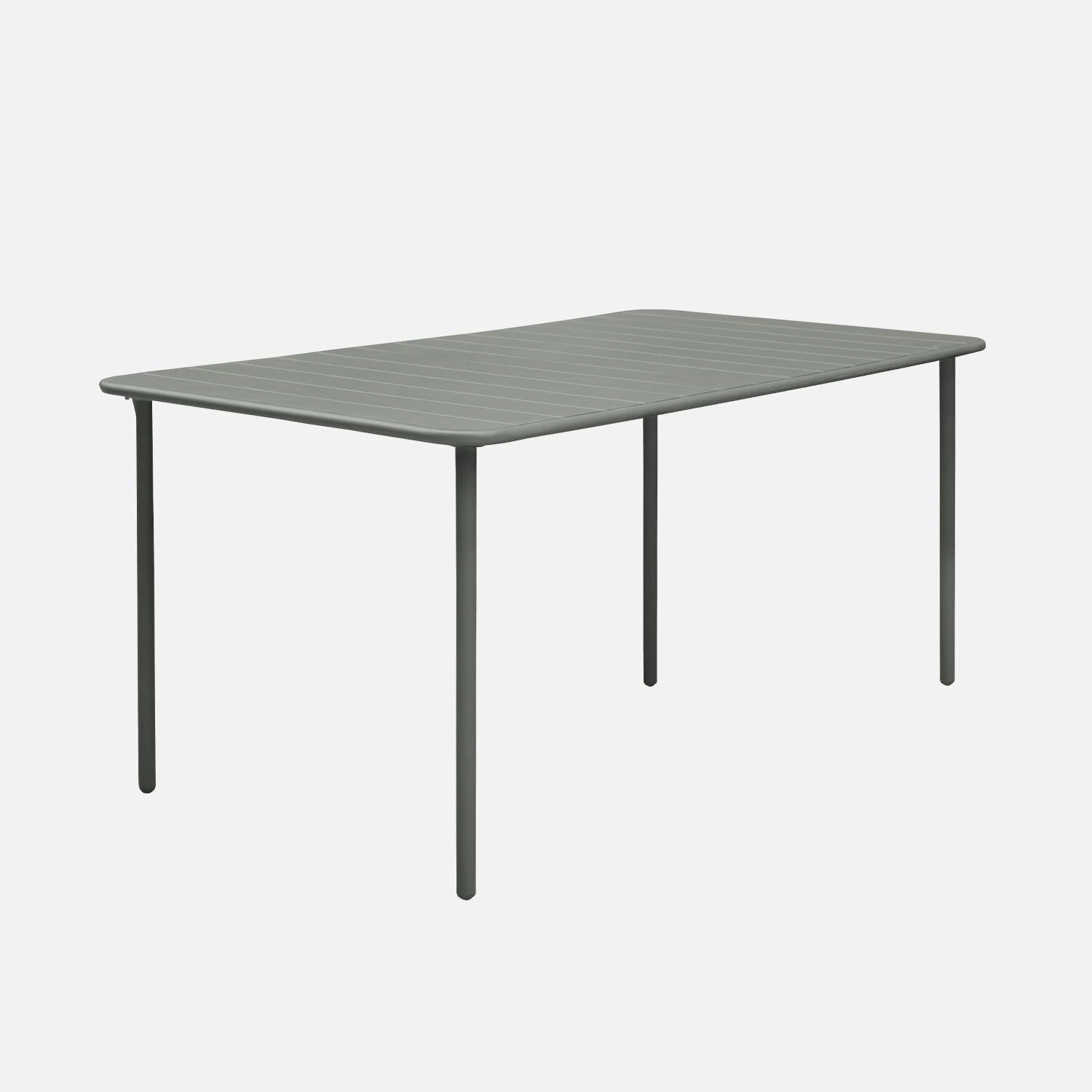 Table De Jardin Métal 6 Chaises Couleur : Savane 7 Table De Jardin Métal 6 Chaises Couleur : Savane – Image 5