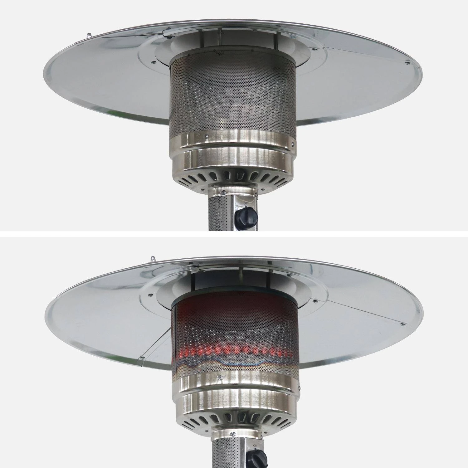 Parasol Chauffant Gaz 13kW 4 Parasol Chauffant Gaz 13kW – Image 2