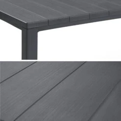 Table De Jardin Modulable Résine De Synthèse 4 à 10 Places -Sweeek plktbl150bkx2 829e9e869d354fe959e4d06df84a1bb3