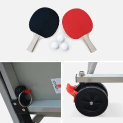 Table Ping Pong Outdoor Premium Avec Accessoires -Sweeek ppt8017out 5ce5e384fa50abc3bb60a2edee30ef76