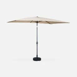 Parasol Rectangulaire 2x3m Couleur : Sable 9 Parasol Rectangulaire 2x3m Couleur : Sable -Sweeek pu2x3sand 1062fd54c6df0bb0d7ab5bd372bf1580