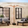 Parasol Rectangulaire 2x3m Couleur : Ecru -Sweeek puw2x3ecru 3fed80e8508342ec6f302c0f3767cc27